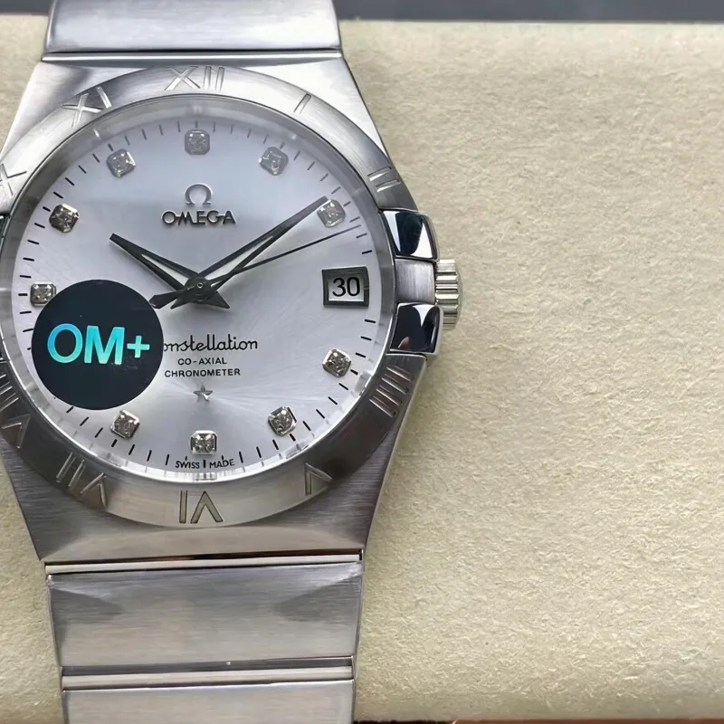 Omega Constellation 123.10.38.21.52.001 Replica - Silver Dial Stainless Steel
