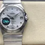Omega Constellation 123.10.38.21.52.001 Replica - Silver Dial Stainless Steel