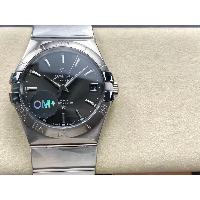 Omega Constellation 123.10.38.21.06.001 Replica - Grey Dial Stainless Steel