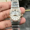 Omega Constellation Unisex 123.25.27.20.55.001 Replica - Mother-of-Pearl Dial Two-Tone