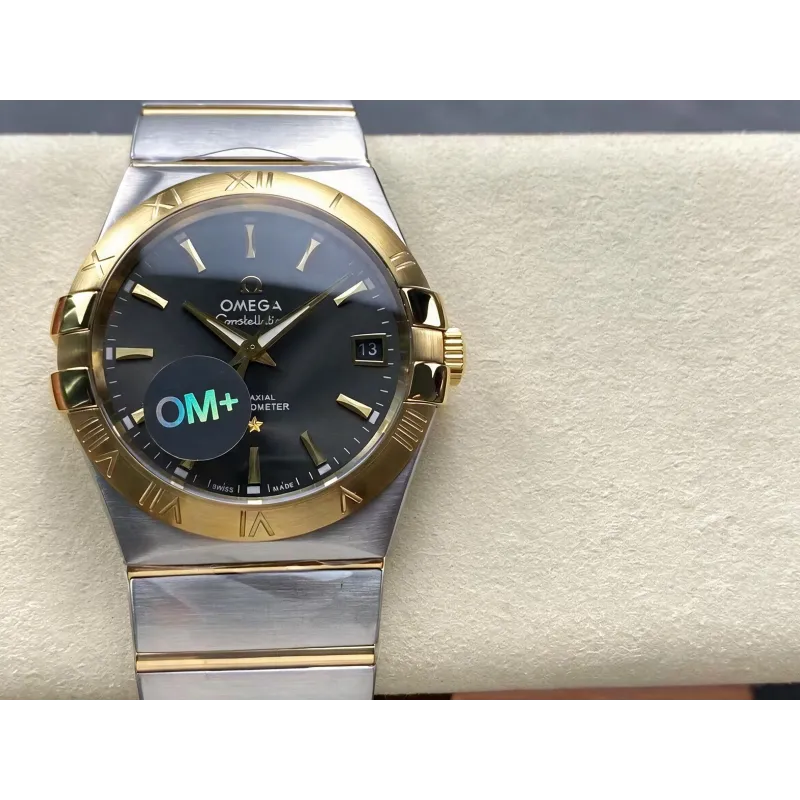 Omega Constellation 123.20.38.21.06.001 Replica - Grey Dial Stainless Steel