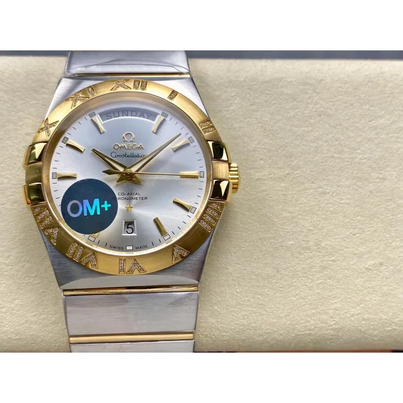 Omega Constellation 123.25.38.22.02.002 Replica - Silver Dial Stainless Steel