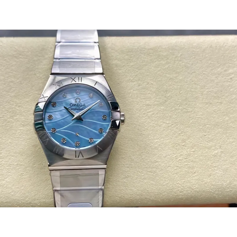 Omega Constellation Unisex 123.10.27.60.57.001 Replica - Mother-of-Pearl Dial