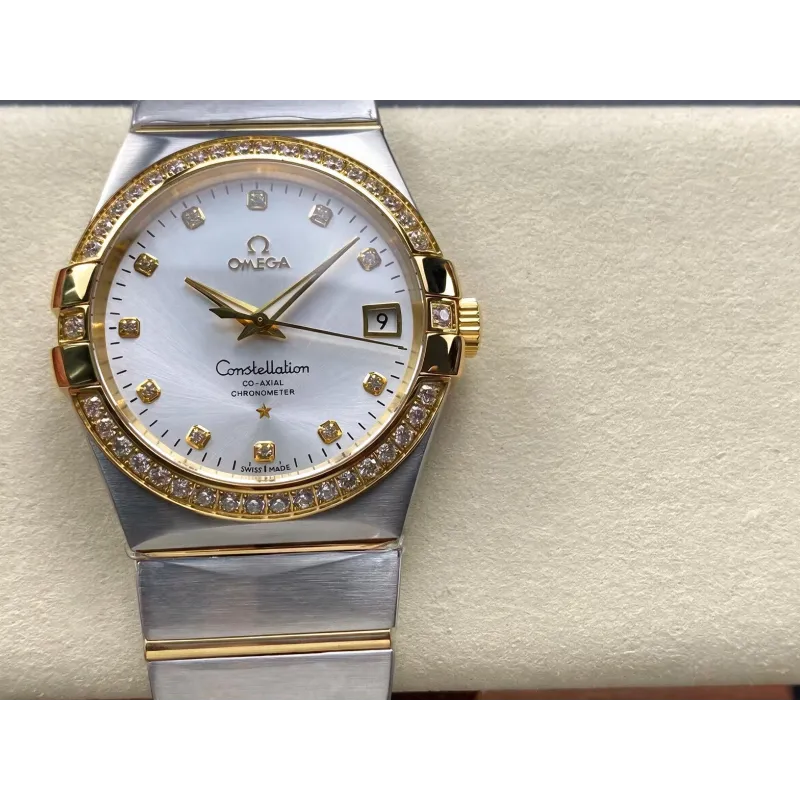 Omega Constellation 123.25.38.21.52.002 Replica - Silver Dial Stainless Steel