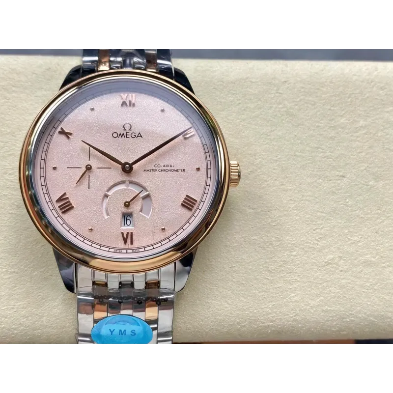 Omega De Ville 434.20.41.21.09.001 Replica - Linen Dial Stainless Steel