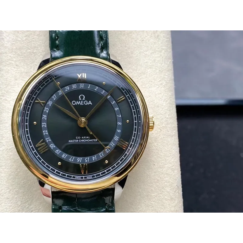 Omega De Ville 434.23.42.22.10.001 Replica - Green Dial Stainless Steel