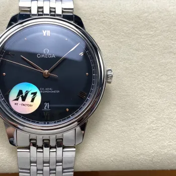 Omega De Ville 434.10.40.20.01.001 Replica - Black Dial Stainless Steel