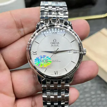 Omega De Ville 424.10.40.20.02.003 Replica - Silver Dial Stainless Steel