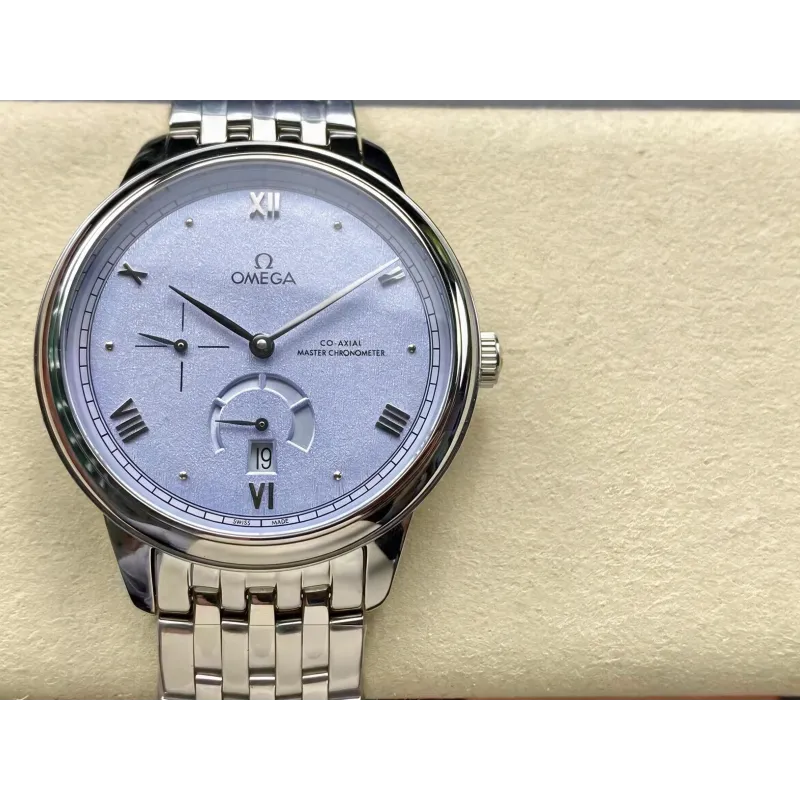 Omega De Ville 434.10.41.21.03.001 Replica - Blue Dial Stainless Steel