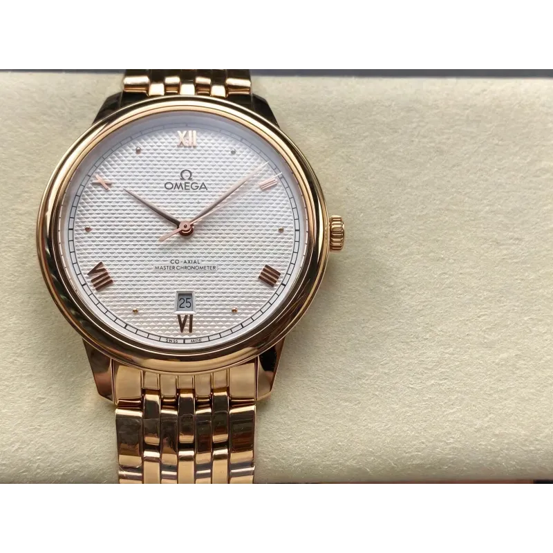 Omega De Ville 434.53.40.20.02.001 Replica - Silver Dial Two-Tone