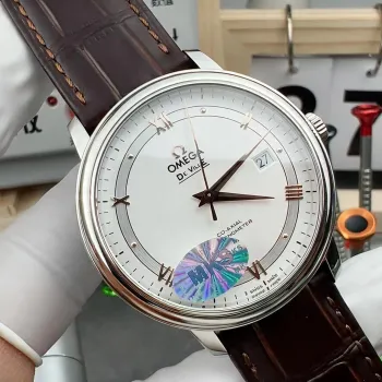 Omega De Ville 424.13.40.20.02.002 Replica - Silver Dial Stainless Steel