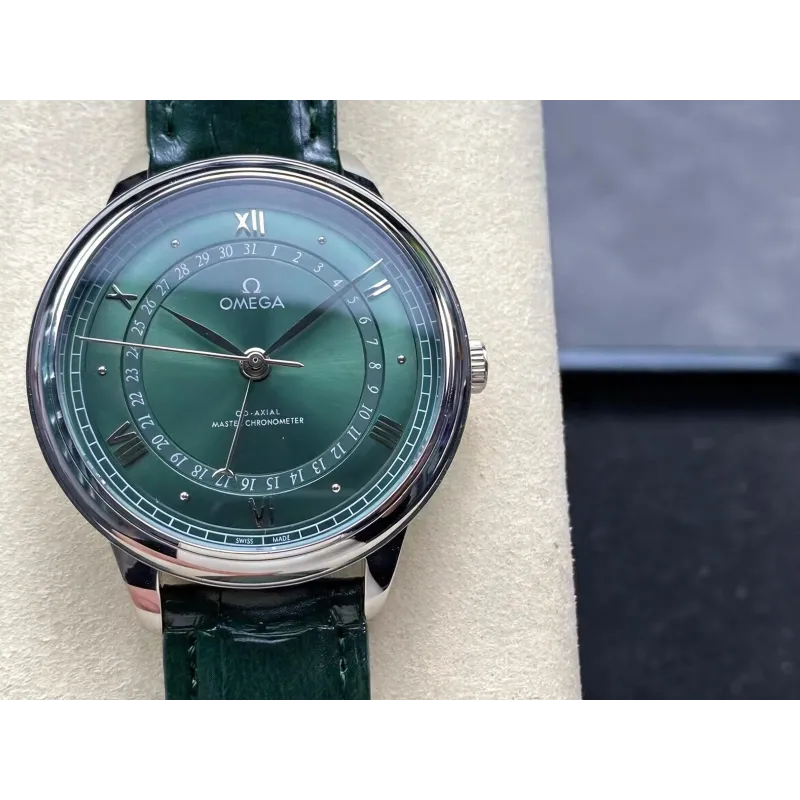 Omega De Ville 434.23.42.22.10.001 Replica - Green Dial Stainless Steel
