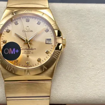 Omega Constellation 123.50.38.21.58.001 Replica - Champagne Dial Two-Tone