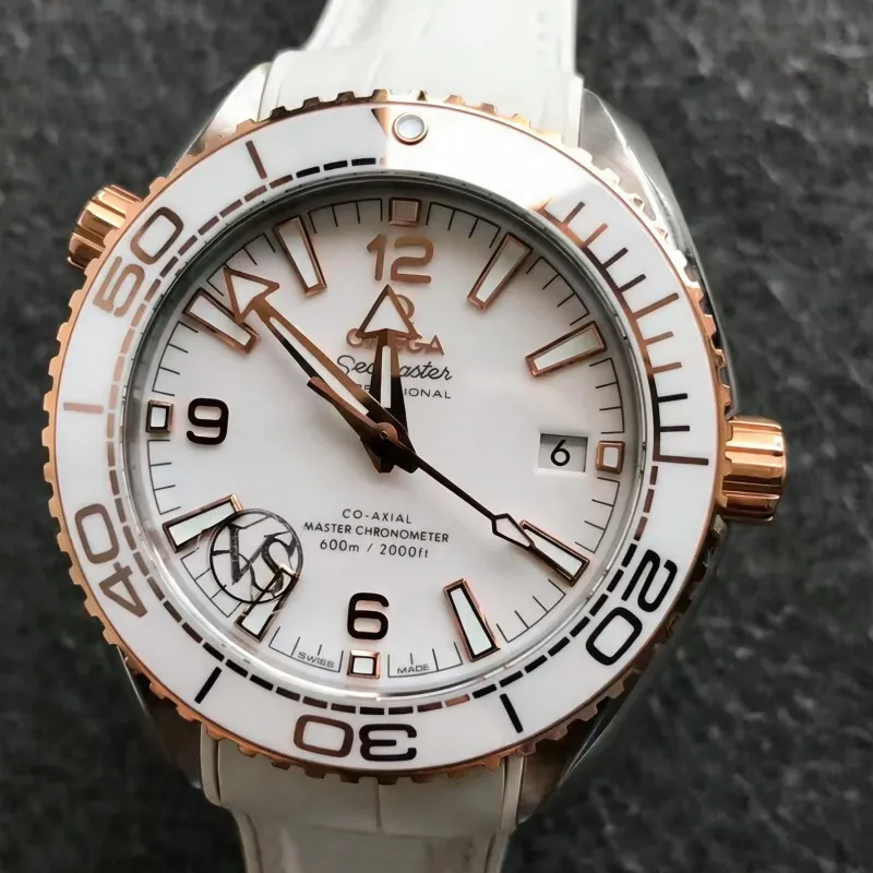 Omega Seamaster Planet Ocean 600M 215.23.40.20.04.001 Replica - White Dial