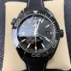 Omega Seamaster Planet Ocean 600M GMT Deep Black 215.92.46.22.01.001 Replica - Black Dial