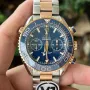 Omega Seamaster 215.20.46.51.03.001 Replica - Blue Dial Fluted Bezel