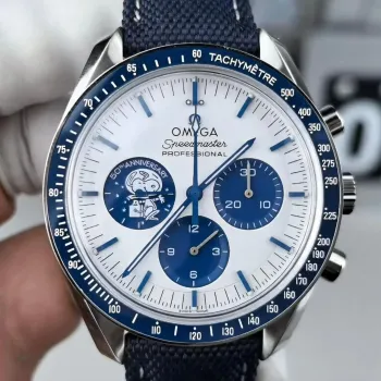 Omega Speedmaster 50th Anniversary Snoopy 310.32.42.50.02.001 Replica - White Dial