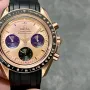 Omega Speedmaster Moonwatch Rose Gold 310.62.42.50.99.001 Replica - Rose Gold Dial