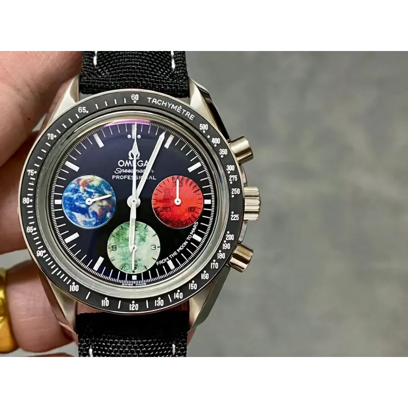 Omega Speedmaster From the Moon to Mars 3577.50.00 Replica - Black Dial Stainless Steel