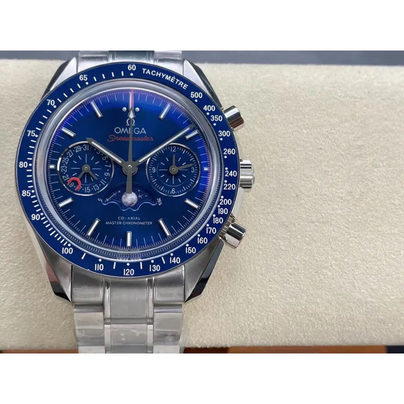 Omega Speedmaster Moonwatch 304.30.44.52.03.001 Replica - Blue Dial