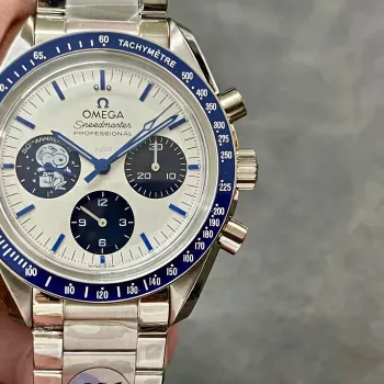 Omega Speedmaster Moonwatch Snoopy 310.32.42.50.02.001 Replica - Silver Dial