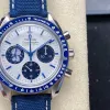 Omega Speedmaster Snoopy 310.32.42.50.02.001 Replica - Silver Dial Stainless Steel