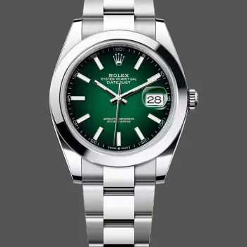 Rolex Datejust 126300 Wimbledon 126300 Replica - Green Dial Jubilee