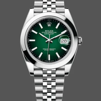 Rolex Datejust 126300 Wimbledon 126300 Replica - Green Dial Jubilee