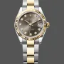 Rolex Datejust 31 Unisex 278273 Replica - Grey Dial Fluted Bezel