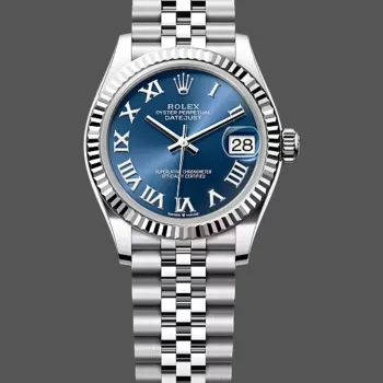 Rolex Datejust Unisex 278274 Replica - Blue Dial Fluted Bezel