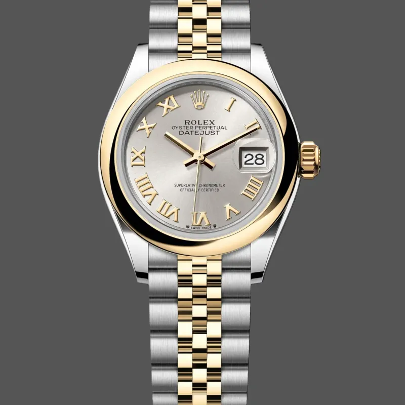 Rolex Lady-Datejust Unisex 279163 Replica - Silver Dial Jubilee