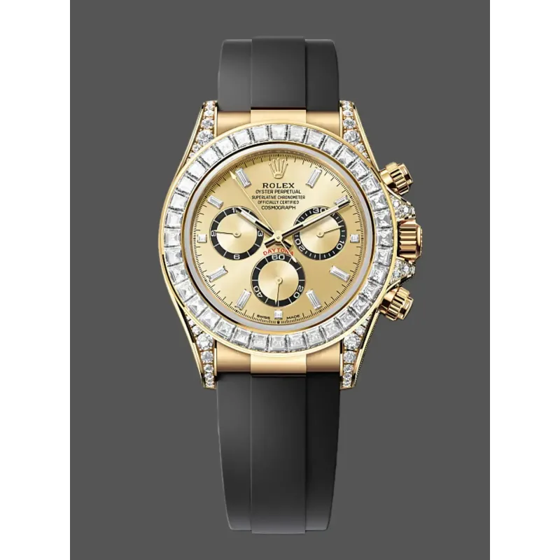 Rolex Daytona 126538TBR Replica - Champagne Dial Diamond Bezel