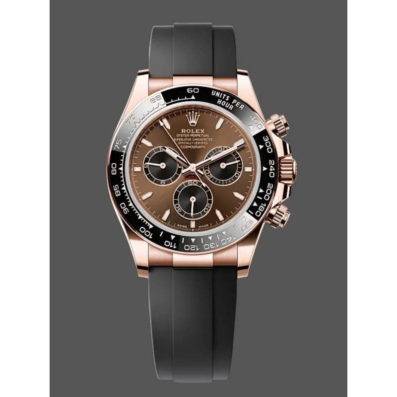 Rolex Daytona 126515LN Replica - Chocolate Brown Dial Tachymeter Bezel