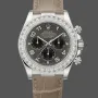 Rolex Daytona Diamond 116519 Replica - Rhodium Dial Diamond Bezel