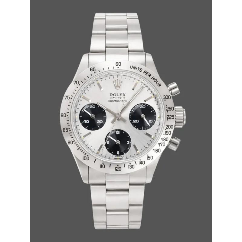 Rolex Daytona Paul Newman 6239 Replica - Silver Dial Oyster