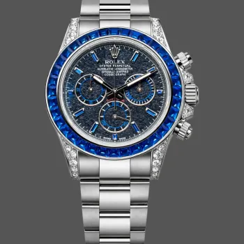 Rolex Daytona 126599TSA Replica - Silver Dial Diamond Bezel