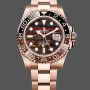 Rolex GMT-Master II Root Beer 126715CHNR Replica - Tiger Iron Dial Oyster
