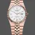 Rolex Land-Dweller Unisex 127235 Replica - Silver Dial Fluted Bezel