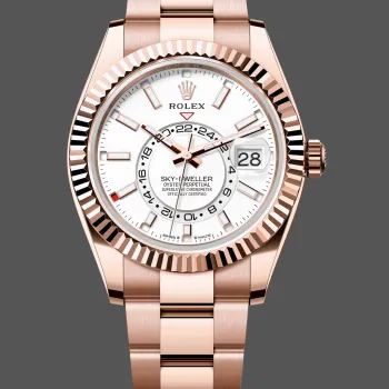 Rolex Sky-Dweller 336935 Replica - White Dial Stainless Steel