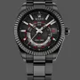 Rolex Sky-Dweller CUSTOMIZED Replica - Black Dial Stainless Steel