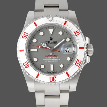 Rolex Submariner Hulk 116610 Replica - Grey Dial Fluted Bezel