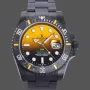 Rolex Submariner Hulk 116610 Replica - Yellow Dial Fluted Bezel