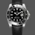 Rolex Submariner Date 116610LN Replica - Black Dial Leather Strap