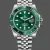 Rolex Submariner Hulk 116610LV Replica - Green Dial Fluted Bezel