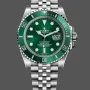 Rolex Submariner Hulk 116610LV Replica - Green Dial Fluted Bezel
