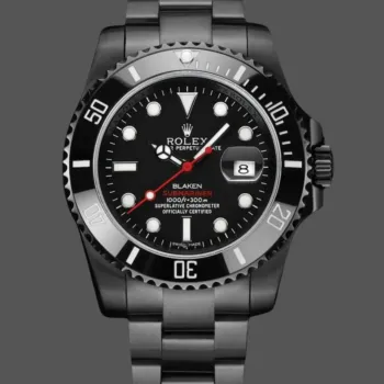 Rolex Submariner 116610LN Replica - Black Dial Fluted Bezel