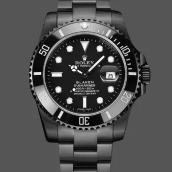 Rolex Submariner 116610LN Replica - Black Dial Fluted Bezel