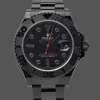 Rolex Yacht-Master 116622 Replica - Black Dial Stainless Steel