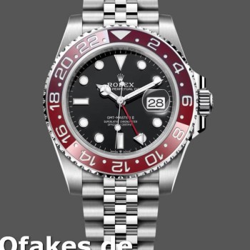 Super Clone Men's Rolex GMT-Master II 126710BLRO Jubilee Bracelet with Mint Black Dial Black Dial