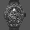 Mens Hublot Big Bang Sang Bleu II Black Magic 418.CX.1107.RX.MXM22 Transparent Replica Watch Image